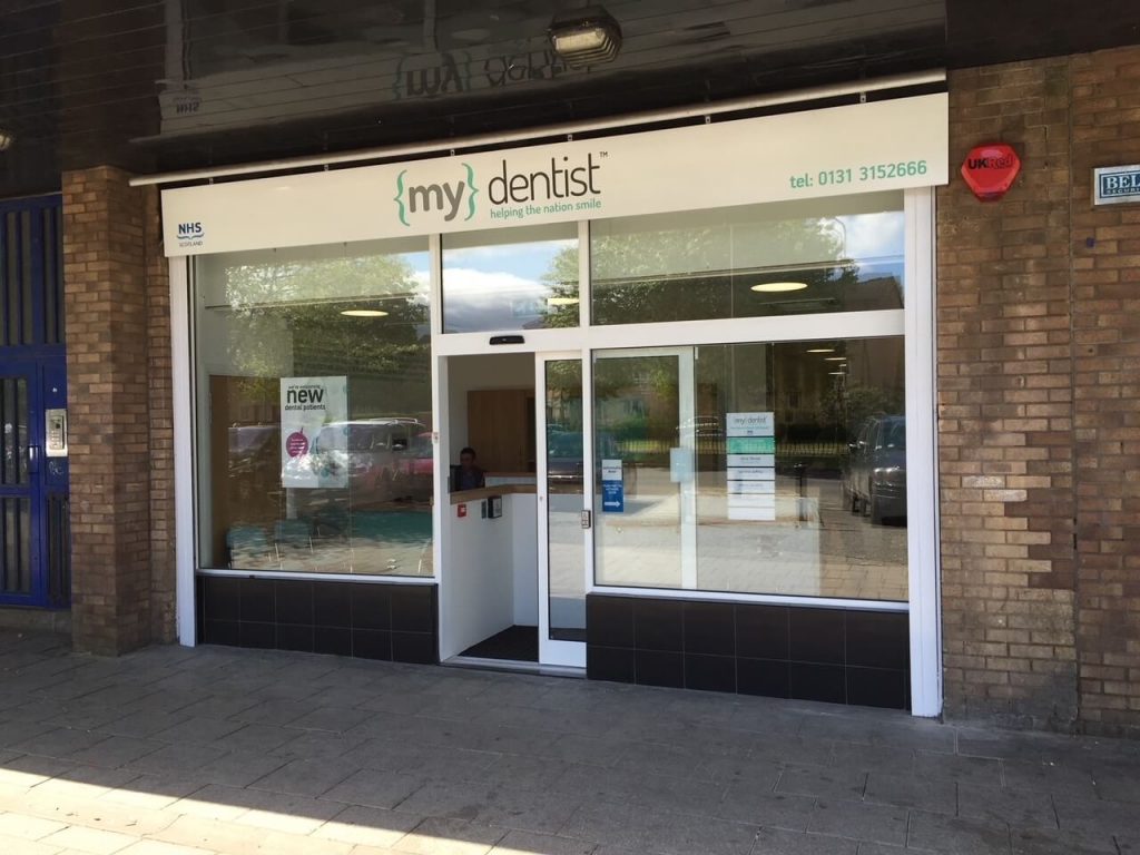my dentist pennywell road edinburgh new frontage
