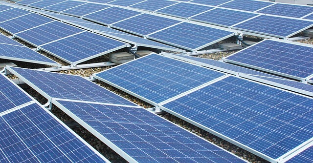 solar panels sustainable construction