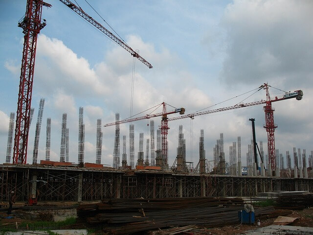 construction tower cranes