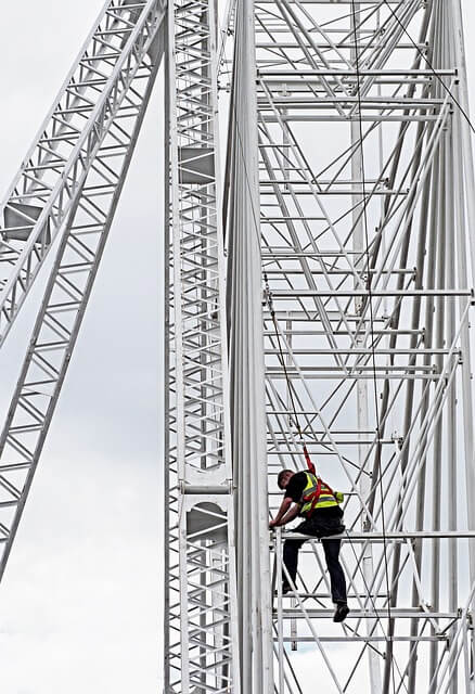 construction safety fall from height prevention