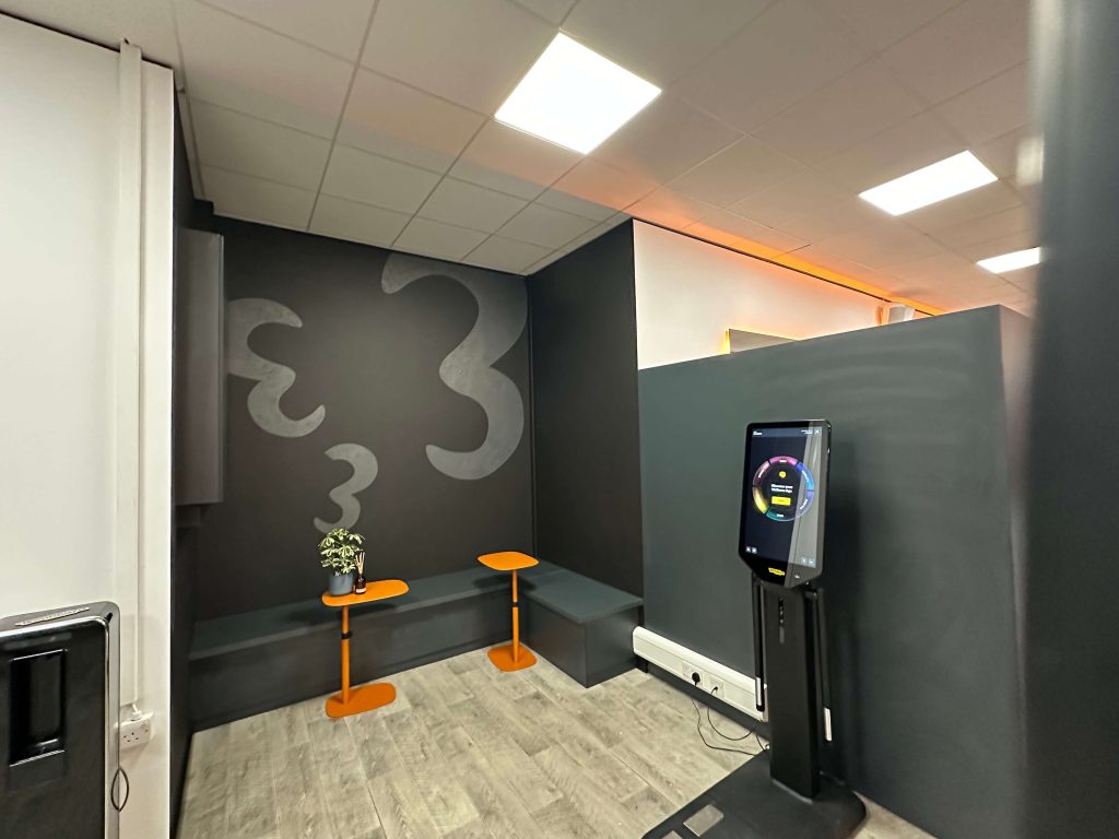 sitting area new health and leisure centre