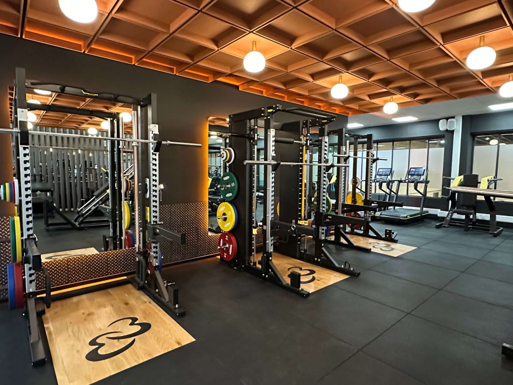 weights area Macclesfield gym